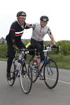 Paris-Brest-Paris 2011, Simon hat die Rahmennummer 1952 und ich habe 1951 (TdF Siegesjahr Hugo Koblet) pbp2011.jpg